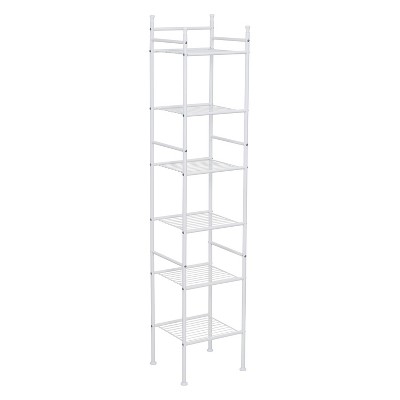 Honey-Can-Do Set of 2 Stackable Cabinet Shelves ,White