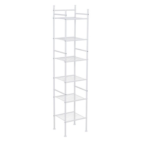 Honey-Can-Do Set of 2 Stackable Cabinet Shelves ,White