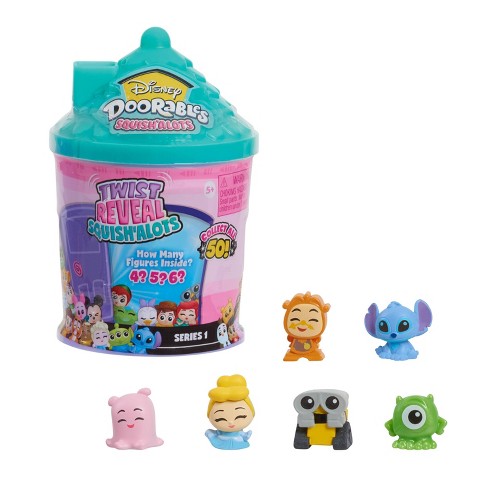 Just Play Disney Doorables Squish'Alots Series 2 Collectible Figures,  1-inch Figurines, 4-6 Figures Inside, Kids Toys for Ages 5 Up