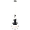 Nuvo Lighting Admiral 1 - Light Pendant in  Matte Black/Brushed Nickel - 2 of 4