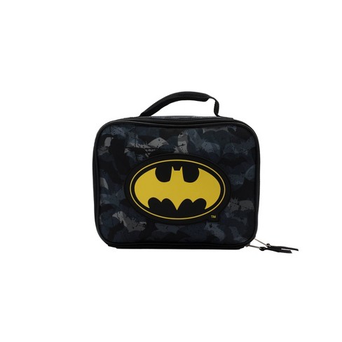 Batman Kids' Square Lunch Box And Bag - Black : Target