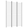 vidaXL 3-Panel Room Divider White 59.1"x86.6" Fabric - 2 of 4