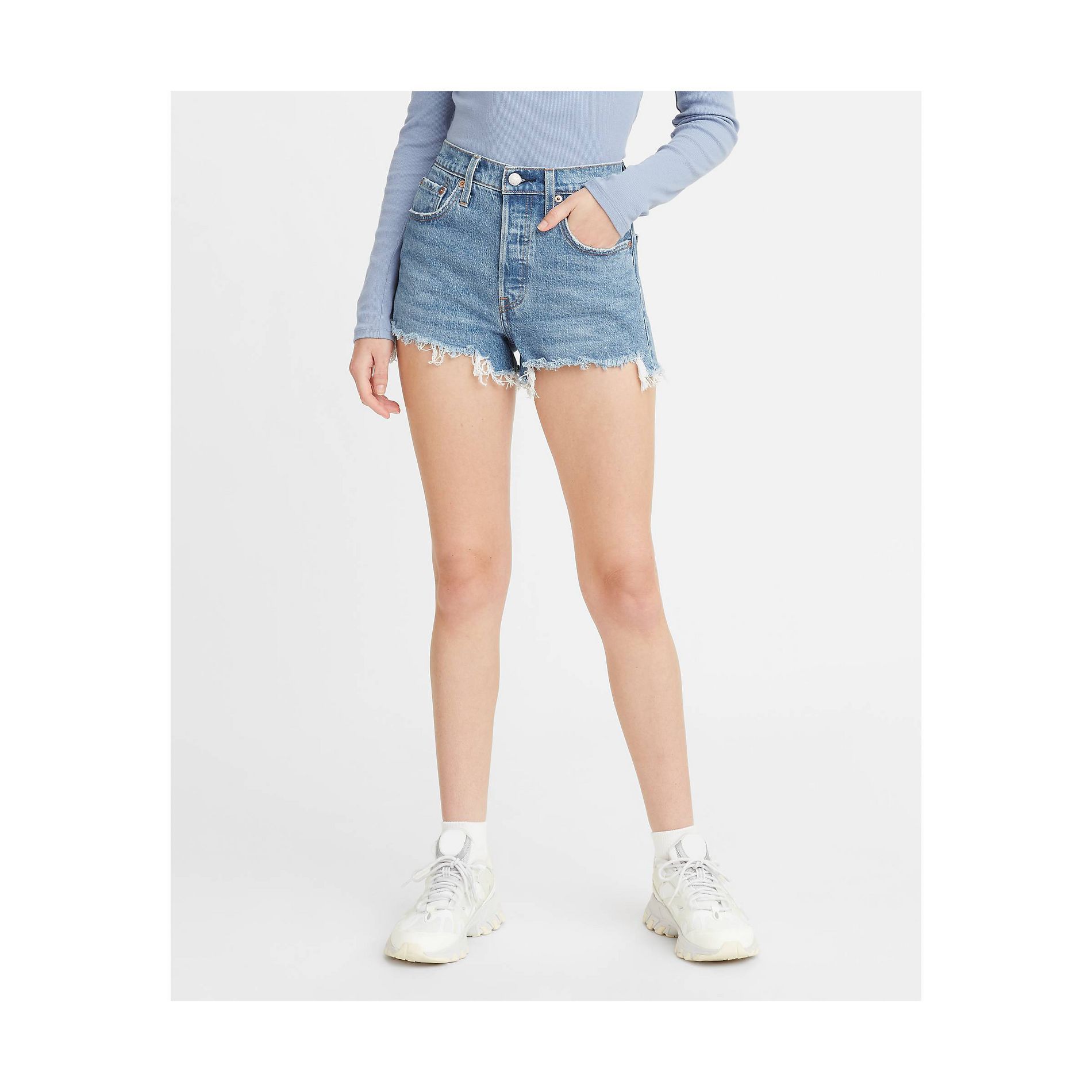 Levi's® 501 Women's Original Fit High-Rise Jean Shorts - Jazz Solo 27