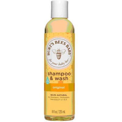 Image of Burt's Bees Baby Bee Shampoo & Wash Tear Free 8 fl oz Liq