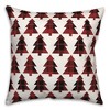 Creative Products Plaid Trees 16 x 16 Spun Poly Pillow - 2 of 3
