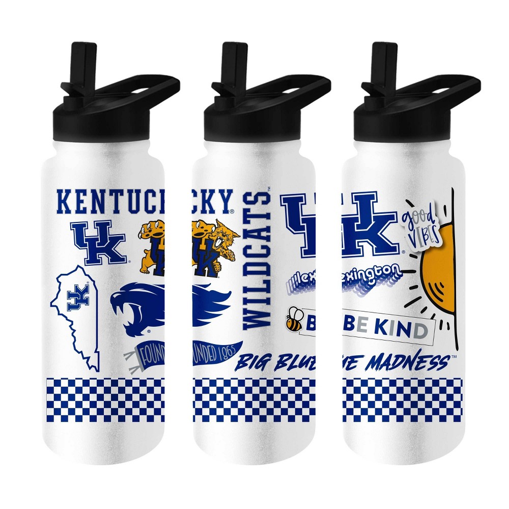 NCAA Kentucky Wildcats 34oz Native Quencher Bottle