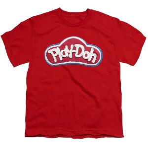 Boys' Play Doh Logo In Doh T Shirt - 1 of 4