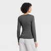 Women's Long Sleeve Seamless T-Shirt - A New Day™ - 2 of 4