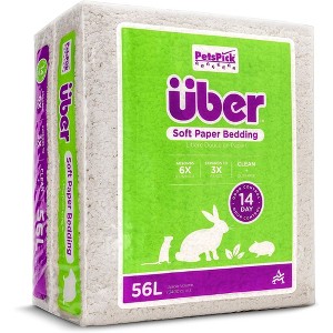 PetsPick Uber Soft Paper Pet Bedding for Small Animals - 1 of 4