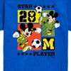 Boys' - Disney - Mickey Soccer Short Sleeve Graphic T-Shirt - 2 of 4