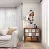 Metal Plate Embossed Wall Decor with Scroll Frame - Olivia & May: Iron Artwork, Vertical Display, Food Drink Subject - 4 of 4