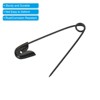 Unique Bargains Metal DIY Blankets Crafts Brooch Making Home Sewing Nickle Plated Safety Pins 200 Pcs - 4 of 4