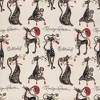 Signare USA Marilyn Robertson Catitudes Pillowcase/Cushion Cover 18 x 18 inch - 3 of 3