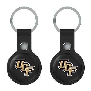 NCAA Big 12 Universities Insignia Black Airtag Holder 2-Pack - 1 of 4