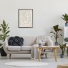 Stupell Industries Contemporary White Line Shapes Minimal Grain Design Framed Giclee Art, Black, 24" x 30" - 3 of 4
