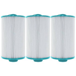 Hurricane 3 Pack HF4H21-01 Advanced Pool Filter Cartridge Replacement for PTL18P4, Unicel 4CH-21, Filbur FC-0136, Pageant Spa Top Load - 1 of 4
