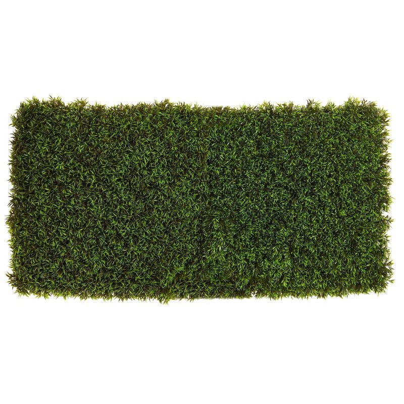 Nearly Natural 20-in Mini Pordocarpus Artificial Wall Mat (Indoor/Outdoor) (Set of 2), 5 of 9