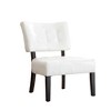 Blended Leather Tufted Oversized Accent Chair with Kiln-Dried Hardwood Frame - 2 of 4