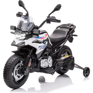 12V 7AH Ride On Motorcycle, Licensed BMW Kids Motorcycle, High/Low Speed, EVA Tire, LED Headlights, for Boys and Girls - 1 of 4