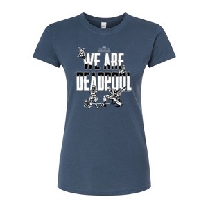 Women's - Marvel - We Are Deadpool Doodles Fitted Graphic T-Shirt - 1 of 3