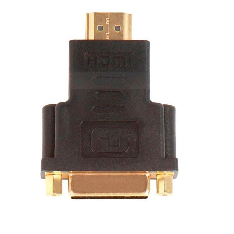 Monoprice HDMI Male to DVI-D Single Link Female Adapter, Compatible to Computer's Video Card, DVD Player, Blu-Ray Disc Player, 1 of 5
