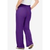 Woman Within Plus Size 7-Day Knit Wide-Leg Pant - 3 of 4