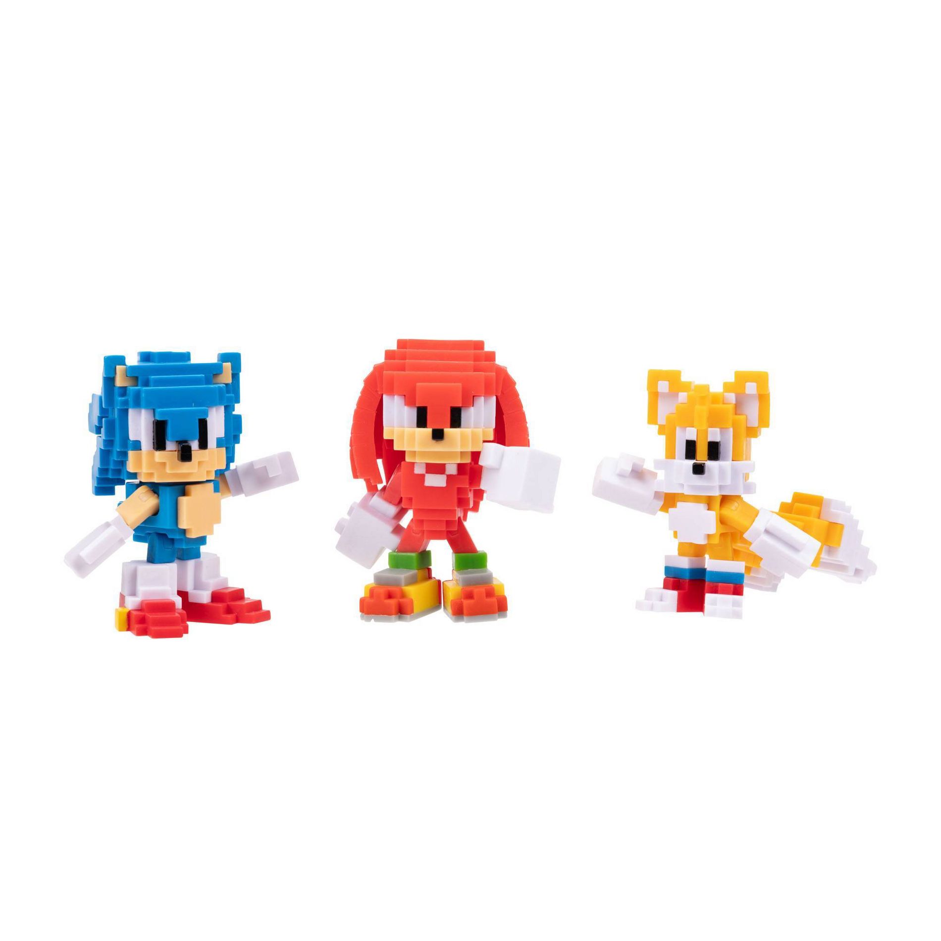 Sonic the Hedgehog 2.5'' 8 Bit Action Figure - 3pk Exclusive