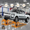 Acekool 2-Piece Hydraulic Lifts | 11,000LB Capacity | 9.8"-15" Height Adjustment | Auto/Truck Service System for Oil Changes & Frame Work - 4 of 4