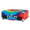 Victrola Journey Bluetooth Suitcase Record Player with 3-Speed Turntable - Red/Blue/Green - 2 of 3