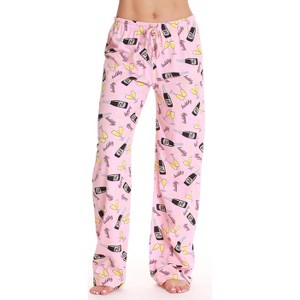 Just Love Womens Halloween Print Knit Jersey Pajama Pants - 1 of 2