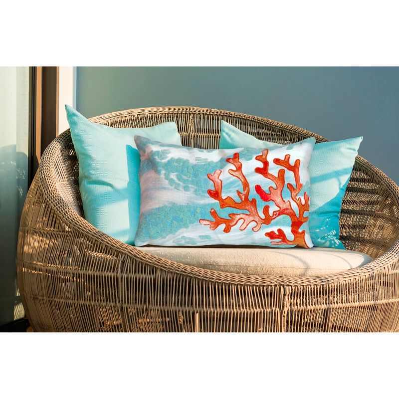 Liora Manne Visions III Coastal Indoor/Outdoor Pillow, 4 of 7