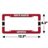 University of South Dakota Stripe License Plate Tag Frame - 4 of 4