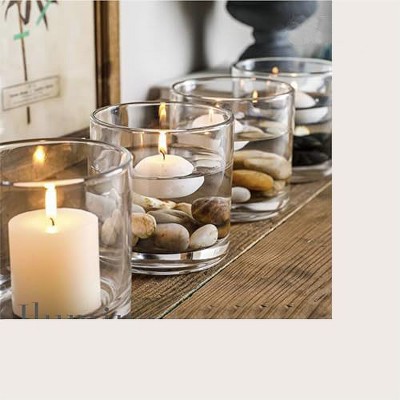 Elegant Clear Glass Cylinder Vase for Chic Floral Arrangements