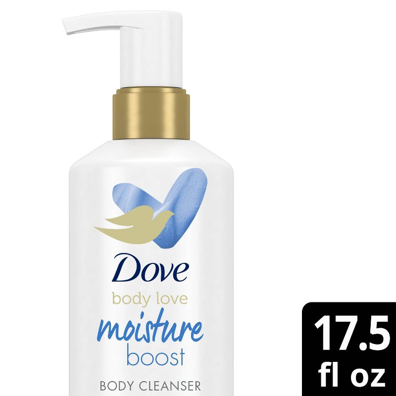 Dove Beauty Body Love Hyaluronic Serum + Moringa Oil Moisture Boost Body Cleanser - 17.5 fl oz, 1 of 10