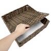 FURNIinspire Pet Crates and Houses,  Cat Litter Box Enclosure as Furniture,  Removable Cat Wash Area Equipped with Linen Mat, Suitable for Living - 4 of 4