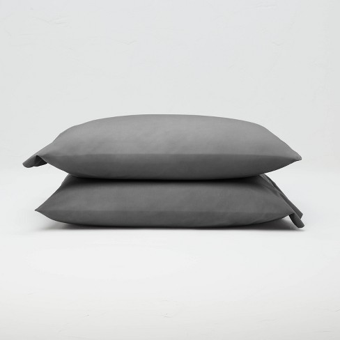 Washed Supima Percale Solid Pillowcase Set - Casaluna™ : Target