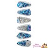 Disney Cinderella 6-Pack Girls Snap Hair Clips – Disney Princess Confetti Hair Clips  – Ages 3+ - 2 of 4