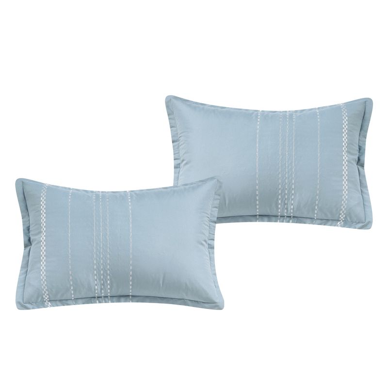 Esca Justine  Warm & Cozy 7pc Comforter Set:1 Comforter, 2 Shams, 2 Cushions, 1 Decorative Pillow, 1 Breakfast Pillow, 5 of 6