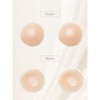 INSPIRE CHIC 6 Pairs Women's Strapless Invisible Sticky Adhesive Nipple Covers for Backless Dress - 3 of 4