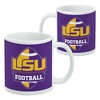 LSU Football Ceramic Coffee Mug Novelty Gift Mugs for Coffee Tea and Hot Drinks 11oz White - 2 of 4