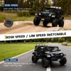 Jojoka 24V 2 Seater Ride On Car for Kids, Electric Truck with Remote Control, Spring Suspension, Hight/Low Speeds, Headlight, Music Player - 3 of 4
