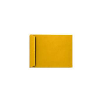 LUX Open End Envelopes 10" x 13" Sunflower Yellow 50/Pack EX4897-12-50