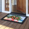 Briarwood Lane Christmas Doormat 30x18 Indoor Outdoor Festive Flamingos For Christmas Doormat - 3 of 4