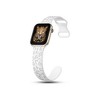HTUTWOO Apple Watch Band 38mm 40mm 41mm, Leopard Pattern Soft Silicone Strap Compatible with iWatch Series 10 9 8 7 6 5 4 3 2 1 Ultra,Green - 3 of 4
