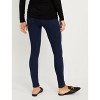 Women's Indigo Blue Secret Fit Over the Belly Stretch Ankle Maternity Jeggings | Motherhood Maternity - 3 of 4