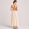 Vitamin A Women's Eyelet Halter Maxi Cover Up Dress - White - 2 of 4