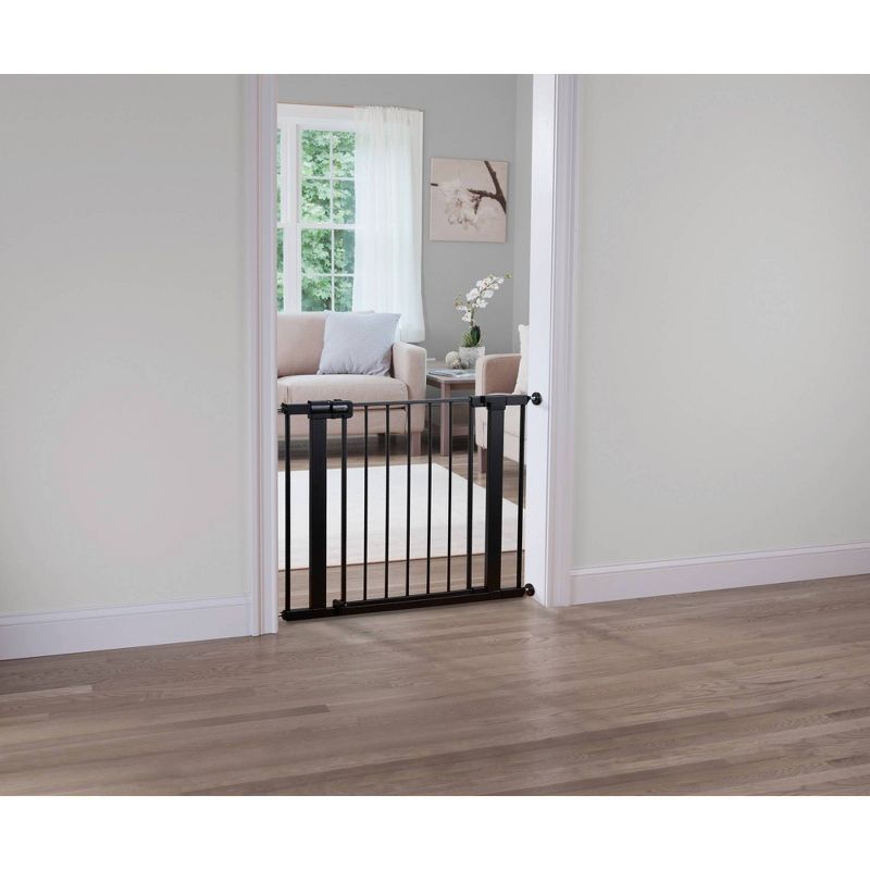Safety 1st Easy Install Walk Through Baby Gate - Black, 4 of 10