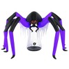 Occasions 9' INFLATABLE GIANT SPIDER, 5 ft Tall, Multicolored - 3 of 4