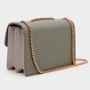 Paaaawaters Color-Block Crossbody Bags for Women Leather Cross Body Purses Cute Designer Handbags Shoulder Bag - 3 of 4