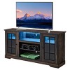 EROMMY Tv Stand With Tempered Glass Door For Tvs Up To 65" - 4 of 4